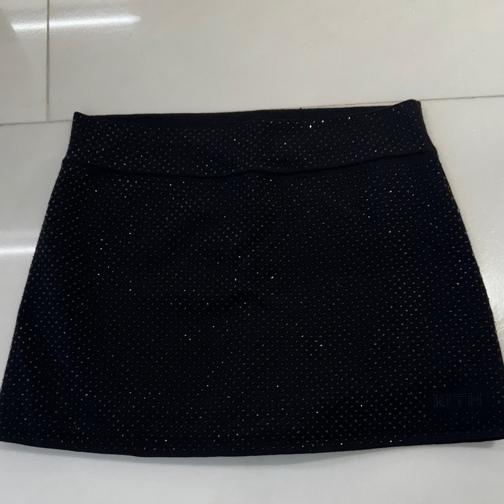 Kith Sparkle mini knit skirt size small